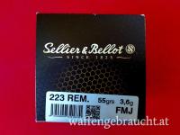 Sellier & Bellot S&B 223 Rem FMJ 100 Stk