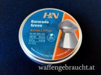 H&N Baracuda Green 4,5mm Diabolo 0,43g