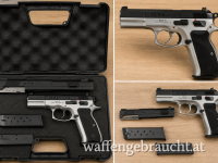 CZ 75 B Bi-Color 9 mm mit .22 lr Wechselsystem – sehr gepflegtes Trainingspaket NEUER PREIS 
