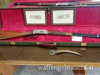 Winchester 94 Great Western Artist I im Kaliber .30-30Win mit Originalkoffer und Bilder
