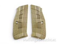LOK Grips Messing GridLOK Griffschalen (Palm Swell), CZ75 SP-01 | Shadow 2 | Tactical Sports - verschiedene Farben!