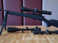 CZ 457 SYNTHETIC 22 LR LL 16" MGW 1/2X20, Redfield 3-9x40, A-Tec Wave, optional Meopta Optika 6 MeoPro 3-18x50 RD SFP