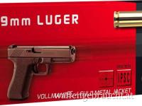 Geco 9mm Para VMJ 124gr. 700 Schuss
