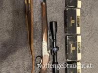 Krieghoff Hubertus Kipplauf 6,5x65R graviert mit Optik 
