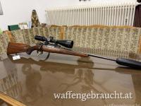 Mauser K98 im Kaliber 7x57 mit AKAH 3-12x56, Absehen 4 und Schalldämpfer