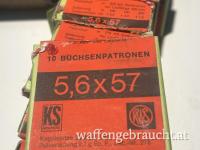 RWS 5,6x57 - 90 Patronen 