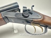 “Coachgun“ mit echten Seitenschlössern 12/70