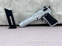 KWC Desert Eagle .50 Softair-Co2-Pistole Silber Kaliber 6 mm BB Blowback
