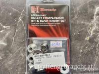 Hornady Bullet Comparator Kit und Basic Insert Set mit 7 Einsätzen für Messschieber