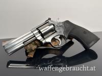 Smith & Wesson Mod. 686 Revolver – Kaliber .357 Magnum – 4″ Lauf – Stainless Steel – 6 Schuss – Sehr guter Zustand