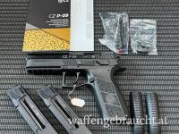 🆕 CZ Pistole P-09 Kadet .22 LR Schwarz 💥
