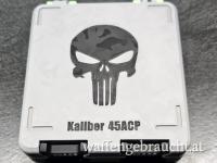 Taktische Munitionsbox Camouflage .45 ACP – Mit Glow-in-the-Dark Akzent & Stapelsystem