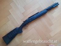 Bockflinte 12/76 Akkar Churchill 206 Defense, automatischer Ejektor, 3 Picatinny Schienen, Zubehör