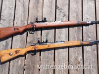K98 deutsche Wehrmacht Scharfschütze Sniper mit Montage 