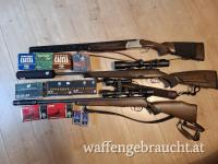 Waffen,Munition, Waffenschrank,Optik etc.