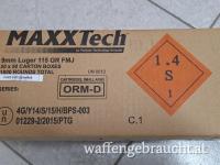 Munition 9mm Luger, 1000 Schuß 