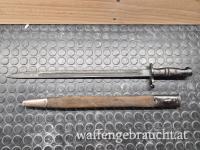 P1913 US Made Bajonett mit Lederscheide für P14 und P17