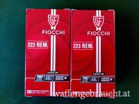 Fiocchi 223 Rem FMJ 55gr 3,6g 100 Stk