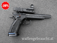 Pistole CZ 75 TS Czechmate Full Kit im Kaliber 9x19 - Thiersee, Tirol, Kufstein, .STORE SAFE PEOPLE WEST GMBH, Tuning