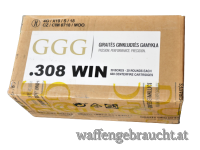 GGG .308 Win. 147gr FMJ 600 Stk. - auf Lager !! 