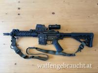 Schmeisser M4FL im Kaliber .223Rem mit Sight Mark Ultra Shot M-Spec LQD und Sightmark T-3 LQD und Licht/Laser