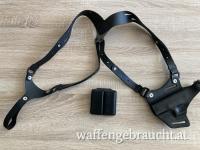 Sickinger Schulterholster Rechtshand + Magazintasche für Glock 17 und Glock 19