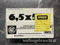 RWS im Kaliber 6,5x57R Teilmantelgeschoss mit 6,0g/93gr