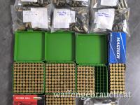 VERKAUFT 44 Magnum / .44 Special Wiederlader-Paket – 1110 Hülsen + 3 MTM Case-Gard 100er 
