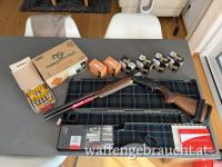 SET Benelli Bockdoppelflinte 828 U A.I. BE.S.T. STEEL Black