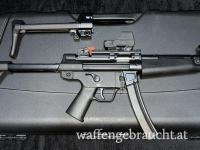 seltene H&K SP5 9mm PISTOLE (zivile MP5) mit Holosun HS510C und Zubehör 