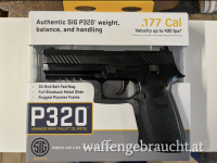 RESERVIERT Sig Sauer P320, CO2, 4,5mm Diabolo 