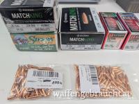 Geschosse .224 für .223 .22-250 22 Creedmoore Wielderladen Jagd Sport