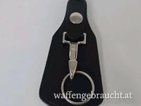 SICKINGER Echtleder-Schlüsselhalter / Keyholder – Schwarz, NEU & unbenutzt