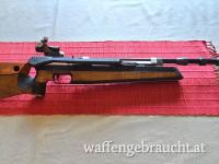 **Anschütz Lg Match 2001 Super Air mit Visierlinien Erhöhung und Nussschaft neuwertig Top**
