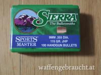 Sierra Geschosse 355 9mm