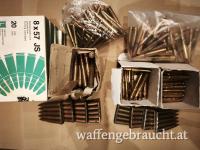 8X57 IS 8 x 57 IS K98 Munition 285 Patronen plus Ladestreifen 