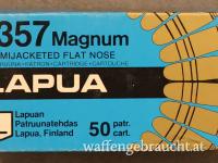 LAPUA .357 Magnum. Semijacketed Flat Nose. 100 Schuss