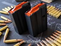 2x C-PRODUCTS / DURAMAG AR-15 Stahlblechmagazin 10-Schuss .223 Rem / 5.56 UNBENUTZT