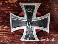 Eisernes Kreuz 1914 1. Klasse (Version Schraubscheibe) GEWÖLBT / UNMAGNETISCH (MARINE ?)