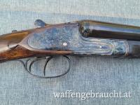 Luxus Doppelflinte mit Seitenschlossen a la Holland&Holland