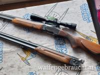 Brünner CZ Bockbüchsflinte 7x57R 12/70, mit Bockflinten Wechsellauf 12/70 12/70