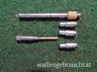 Einstecklauf 4 mm - für Walther PPK - original - mit 3 Ladepatronen
