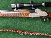 Josef Orasche Bockbüchsflinte mit Holland&Holland Seitenschlössern