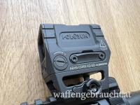 H&K SP5K 9X19 AUSTRIA VERSION MIT PICATINNY SCHIENE + AEMS-CORE-X2-GD + Magazine