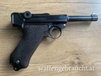 P08 Mauser-Fertigung mit seltenem Simson Suhl Kniegelenk