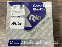 ABVERKAUF! RIO Game Load 32 BlueSteel Kal. 12/70 3,25mm / 3,50mm / 3,75mm (4) 32g