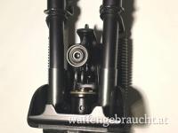 Harris S-BR-Zweibein mit Drehgelenk und Pod-Loc – neuwertig!