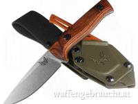 BENCHMADE SlipRidge™ Fixed Combo wood