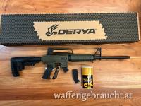 🔥 DERYA TM22‑A‑18 Feather C‑103 inkl. 500 Schuss .22lr SK Magazine Munition 🆕