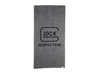 Glock Duschtuch grau/schwarz 70x140cm